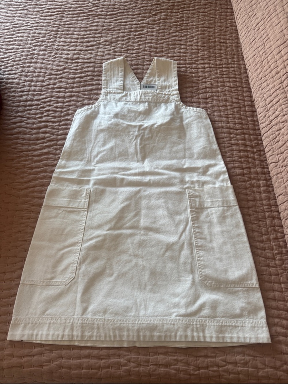 Everlane Cream Cotton CanvasDress